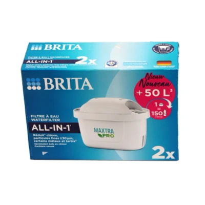 Image de Filtre à eau Brita 1050413 maxtra pro pack de 2 all in 1