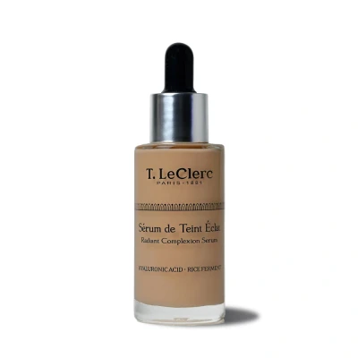 Image de Sérum de Teint Éclat Anti Âge N11 Pécan T.LeClerc Fond Fluide Soin, Lumineux &amp; Unifié, Effet Seconde Peau, Acide Hyaluronique, 30ml