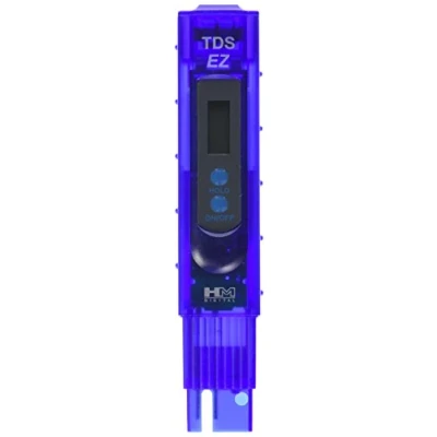 Image de HM Digital TDS ez Qualité de l&#039;eau testeur, 09990 ppm Plage mesure, 1 Résolution, une précision +/ 3% lecture, Bleu