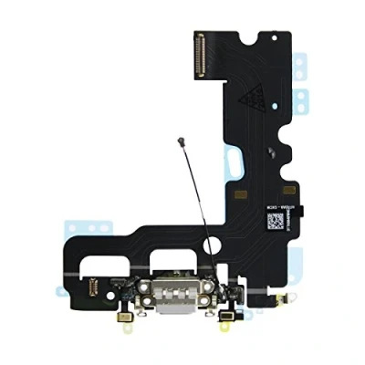 Image de OnlyTech connecteur de Charge pour iPhone 7 Gris Nappe Interne Comprenant Le Charge, Micro et l&#039;antenne GSM Compatible Apple