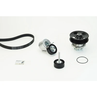 Image de CONTITECH 6PK1670WP1 Pompe à eau+Jeu de courroie trapézoïdale nervures FIAT: Qubo, Fiorino III Van / Break