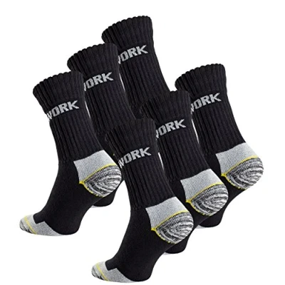 Image de Cotton Prime &quot;WORK&quot; 6 PAAR Chaussettes, Homme, Taille: 43 46, Schwarz grau