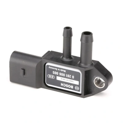 Image de BOSCH 0 281 006 005 Capteur, pression des gaz échappement AUDI: Q5, A6 C6 Allroad, A4 B8 VOLKSWAGEN: Transporter 5, Multivan 5 (7HM oscaro,