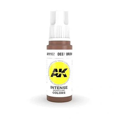 Image de AK Interactive 3rd Gen Acrylic Intense Deep Brown 17ml