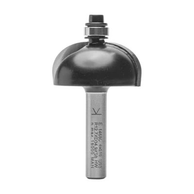 Image de ENT 14680 Fraise à gorges Carbure, Queue (S) 8 mm, Diamètre (D) 34,9 NL 15,9 R 12,7 SL 32 avec roulement