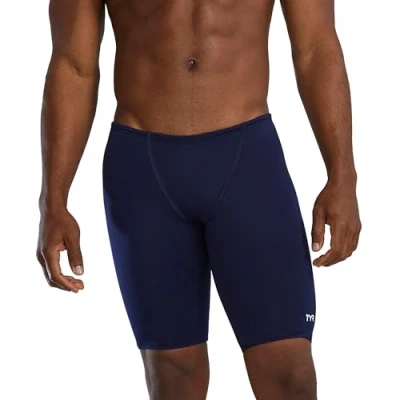 Image de TYR Durafast Elite Solid Jammer Maillot de Bain pour Homme Bleu Roi Taille 34