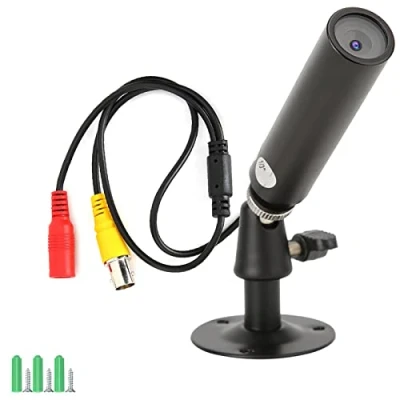 Image de Mini caméra AHD, de surveillance Full HD 1080P, cylindrique filaire en métal étanche IP66, prototype pour réunion