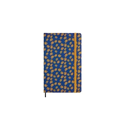 Image de Moleskine Agenda Silk 12 Mois, Semainier Non Daté, Couverture Rigide Matelassée en Soie Italienne de Mantero et Fermeture Elastique, avec Coffret Cadeau, Grand Format 21x13cm, Couleur Bleu