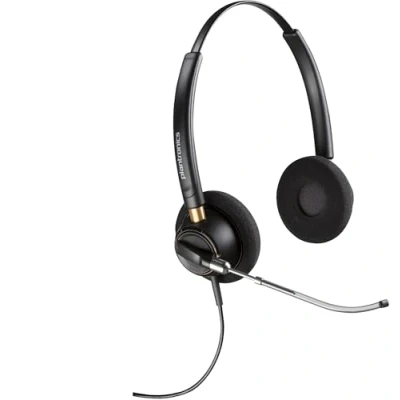 Image de POLY Micro casque binaural EncorePro 520V VoiceTube + fonction Quick Disconnect Neuf