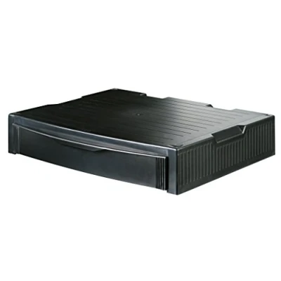 Image de HAN 9250 13, support MONITOR, pro pour moniteur, comprenant un tiroir. Stable, élégant et superposable, noir