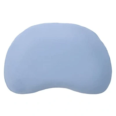 Image de Edda Lux Housse destiné à Tempur Sonata Oreiller 61 x 40 cm, Taie d&#039;oreiller en Jersey Doux avec Fermeture éclair, 100% Coton, Bleu Clair