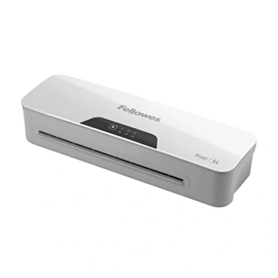 Image de Plastifieuse Pixel A4 Fellowes 125 microns 5601401, comprenant 10 pochettes de plastification