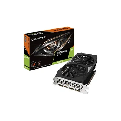 Image de Gigabyte GeForce GTX 1660 Ti OC 6G 192 Bits GDDR6 DisplayPort 1.4 HDMI 2.0B avec système de Refroidissement Windforce 2X Gv N166TOC 6GD
