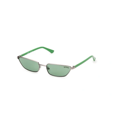 Image de Gafas de sol mujer metal con forma rectangular GU8285 Guess TU vert