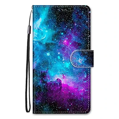 Image de Nodigo EU Coque pour Samsung Galaxy A55 5G Cuir Antichoc avec Support Clapet Design Motif Drôle Étui Bumper Kickstand Case Cover Housse Portefeuille Univers