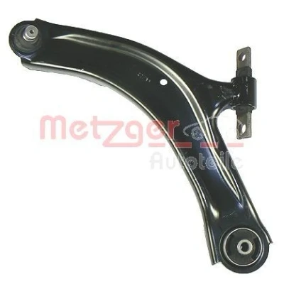 Image de METZGER 58029701 Bras de suspension avec rotule suspension, support en caoutchouc Essieu avant gauche barre oscillant transversal