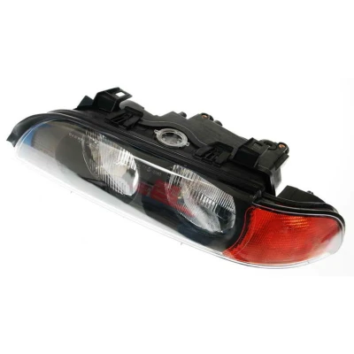 Image de VAN WEZEL 0639961 Phares gauche HB3, H7 jaune pour circulation à droite avec commande correcteur de site projecteur PX26d, BAY15d BMW: 5 Berline