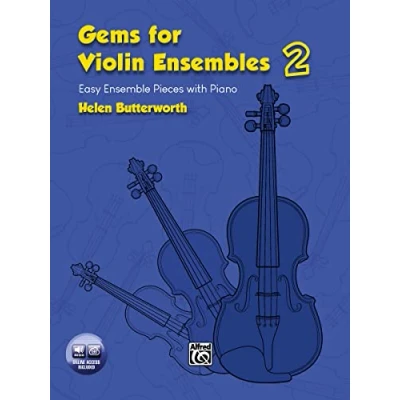 Image de Gems for Violin Ensembles 2 (with CD) Violons (Ensemble) Butterworth, Helen Alfred Publishing