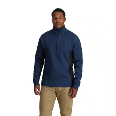 Image de Spyder OUTBOUND 1/2 ZIP FLEECE JACKET, Homme, True Navy, M