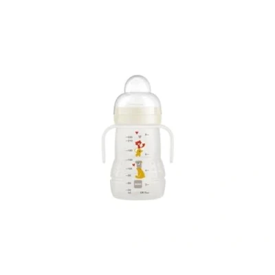 Image de MAM Biberon transition 220 ml bec silicone vert (Couleur non sélectionnable)
