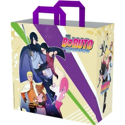 Image de Konix Boruto Naruto Next Generations Sac cabas 40 x 45 20 cm Matière recyclée Beige