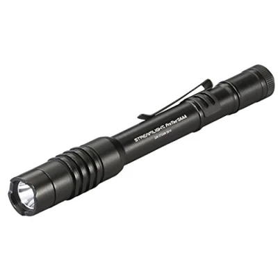 Image de Streamlight 88039 ProTac 2AAA 130 Lumen EDC Lampe de Poche Professionnelle avec Piles Alcalines, Noir