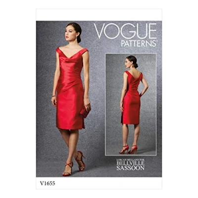 Image de Vogue Patterns V1655E5 Miss Special Occasion, papier, varié, 42 44 46 48/50