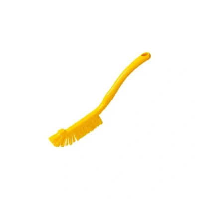 Image de Haug Bürsten Brosse à Joints pour carrelage de Salle Bains, et d&#039;angle Jaune