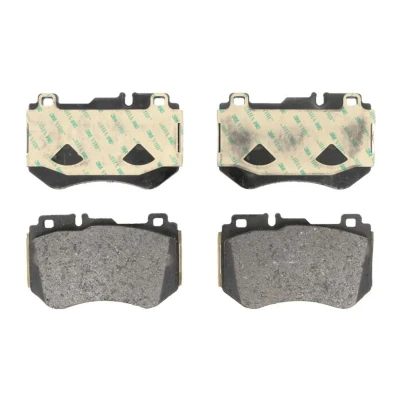 Image de DELPHI LP3137 Jeu de plaquettes frein préparé pour indicateur d&#039;usure avec tôle anti bruit sans accessoires MERCEDES BENZ: Classe C Berline