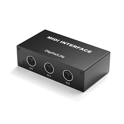 Image de DigitalLife Merge II 2i/1o MIDI Box 5 Pin DIN Interface