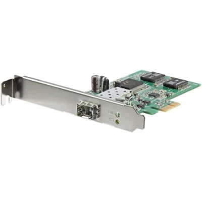Image de StarTech.com Carte réseau PCI Express à 1 port fibre optique Gigabit Ethernet avec SFP ouvert Adaptateur NIC PCIe (PEX1000SFP2)