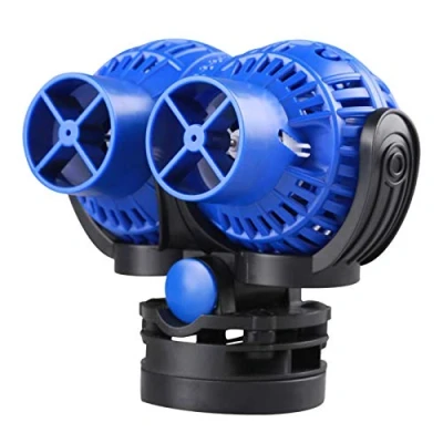 Image de SunSun JVP 230 Pompe de Brassage Double Wavemaker, 6000 l/h 8 W, Fixation par Aimant, pour Aquarium, Eau mer, Douce, saumâtre, Circulation