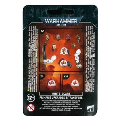 Image de Games Workshop Warhammer 40k White Scars Primaris Upgrades &amp; Transfers 55 23 Noir
