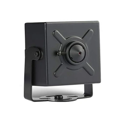 Image de Revotech Caméra Surveillance IP PoE 3MP, Objectif Sténopé 3,7 mm, Petite Taille Mini, Sécurité Domestique Intérieure pour Animal de Compagnie/Nounou (I706 2 P FHW Métal)