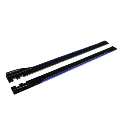 Image de Jupe Latérale Voiture Extension Séparateur 2m Panneaux À Bascule Pare Choc Ailes pour Ford Mustang Focus RS St Fiesta Mondeo Jupes Latérales (Couleur : Ble