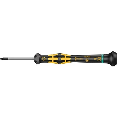 Image de Wera 05030122001 1567 Tournevis Kraftform Micro TORX, TX 6 x 40 mm, Noir/jaune
