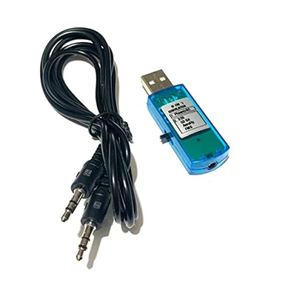 Image de Tweovnai 8 en 1 USB Flight Simulator Computer pour XTR5 FMS G4 FPV Airplane Helicopter Controller