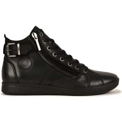 Image de Pataugas Palme F4G Baskets montantes, Femme, Taille: 36, Black Cuir