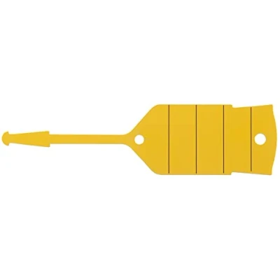 Image de KS Tools 500.8093 Porte clés jaune 500 pièces