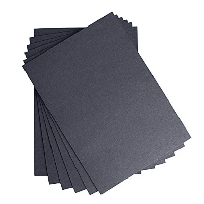 Image de Carte House of Card &amp; Paper, 220 g/m² A4 (Pack 50 Sheets) noir