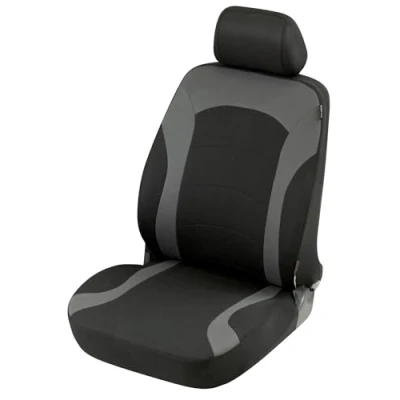 Image de WALSER Premium Inde ZIPP IT 11784 Couverture de siège gris/noir Polyester avant oscaro, mister auto, yakarouler