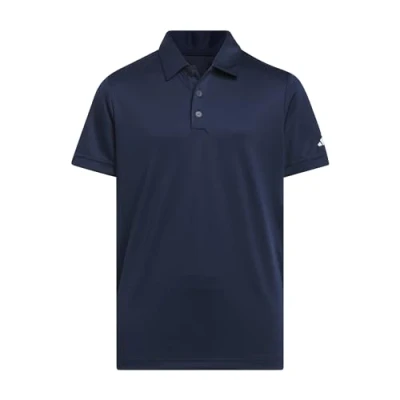 Image de adidas Performance Short Sleeve Polo pour enfants, Taille: 7 8a, Collegiate navy