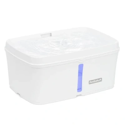 Image de Fontaine PetSafe Viva pour Chats et Petits Chiens 4,1 L/140 oz, à Eau d&#039;intérieur avec Pompe Ultra silencieuse, Passe au Lave Vaisselle, Facile Nettoyer, filtres Inclus