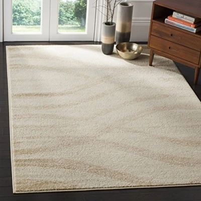 Image de Safavieh Adirondack Collection ADR125B Tapis de Souris Moderne Area Grey and Cream 5&quot; x 7&quot;, Polypropylène, Crème/Champagne., 3&#039; 5&#039;