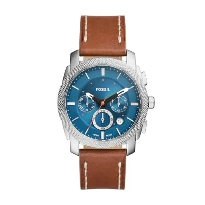 Image de Fossil Machine Watch Montre, Homme, Taille: One Size, Brown