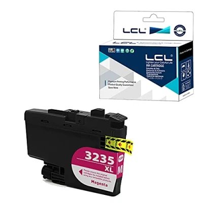Image de LCL Compatible Cartouche d&#039;encre LC 3235 LC3235 XL LC3235XL 3235XLM LC3235XLM Pigment （1 Magenta） Remplacement pour Brother DPC J1100DW, MFC J1300DW