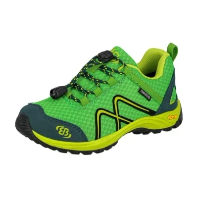 Image de Brütting Guide Chaussures de Randonnée Basses, Vert (Grün/Petrol/Lemon Grün/Petrol/Lemon), 40 EU