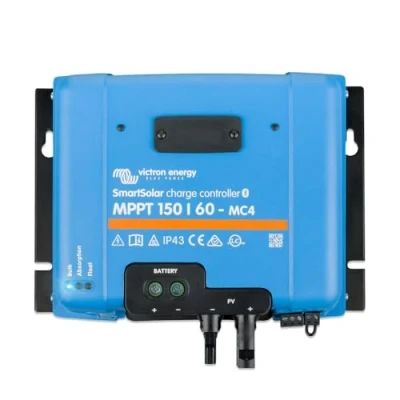 Image de Victron Energy SmartSolar MPPT MC4 150V 60 amp 12/24/36/48 Volt Contrôleur de Charge Solaire (Bluetooth)