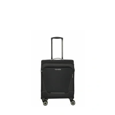 Image de travelite Valise à Main 4 roulettes pour Lufthansa, Austrian + Swiss, Serrure Combinaison intégrée, Trolley Souple Compact avec Fonction de Fixation, 55x40x23 cm, 41 l, 2,5 kg