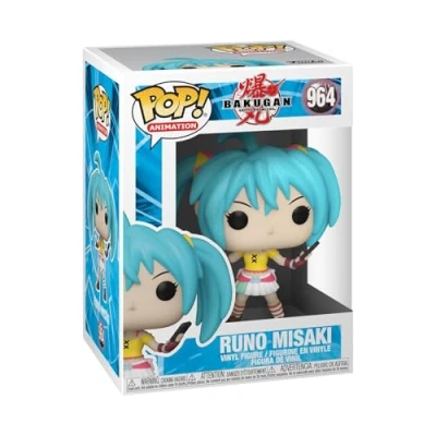 Image de Funko Pop! Animation: Bakugan Runo Figurine en Vinyle à Collectionner Idée de Cadeau Produits Officiels Jouets pour Les Enfants et Adultes Anime Fans